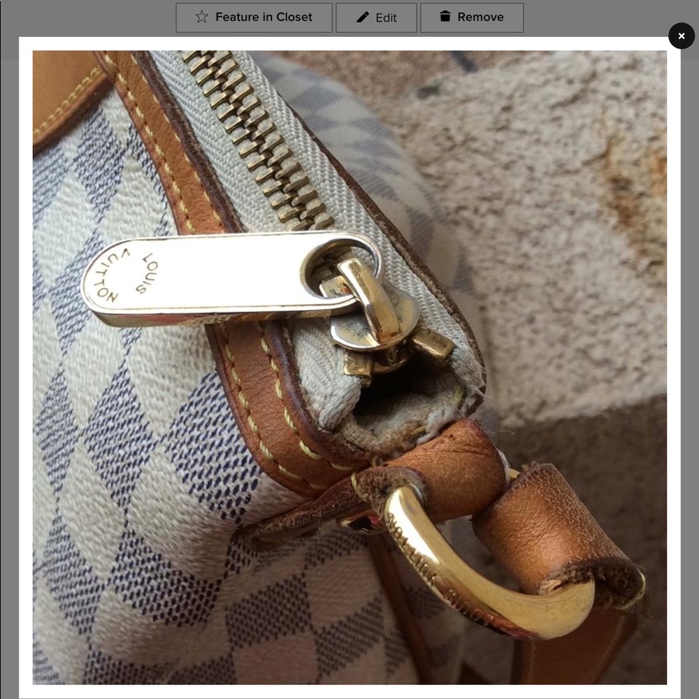 LOUIS VUITTON SIRACUSA MM DAMIER AZUR - Picture 4 of 7